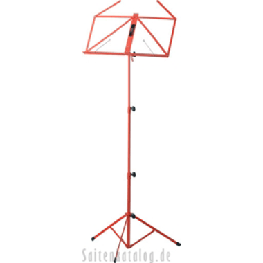 Stagg Music Stand Standard red