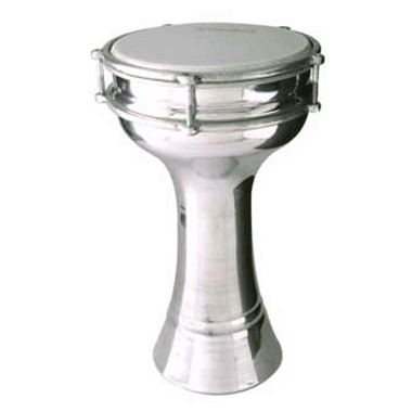 Stagg ALM.PL17 - 17 cm plain aluminium Darbuka