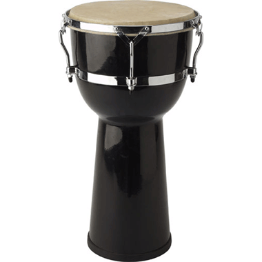 Stagg DPY-8-BK 8" Fibre glass Djembe - Black