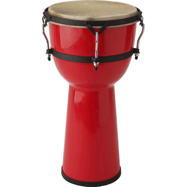 Stagg DPY-8-RD 8" Fibre glass Djembe - Red