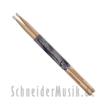 Stagg 5BN Sticks American Hickory (Made in USA) Nylon Tip