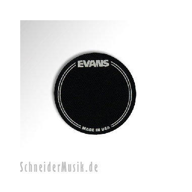 Evans EQPB1 EQ Patch Black Nylon - for Single Pedal (2-pack)