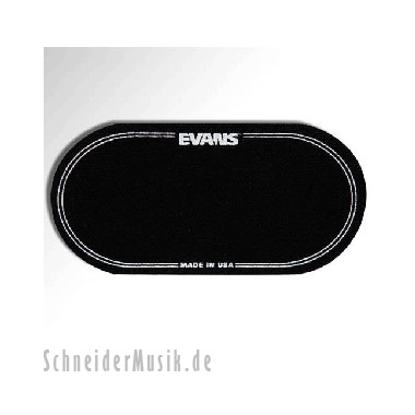 Evans EQPB2 EQ Patch Black Nylon - for Double Pedal (2-pack)