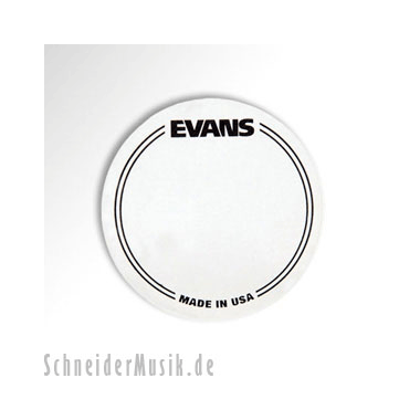 Evans EQPC1 EQ Patch Clear  - for Single Pedal, white (2-pack)
