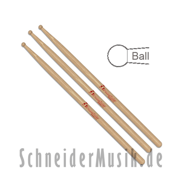 dw *3drumsticks* 2B Hickory - Ball Wood Tip