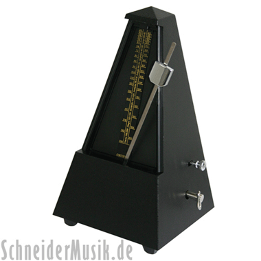 Catfish C-1 Mechanical Metronome with bell, black