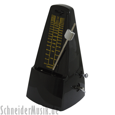 Catfish C-2 Mechanical Metronome with bell, black