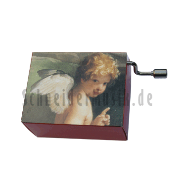 Musical Box Angel with melody "O Maria"