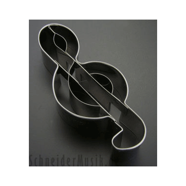 Cookie Cutter "Treble Clef" (10 cm)