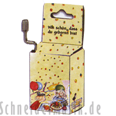 Musical Box Rolf Zuckowski "Wie schön, dass du geboren bist"