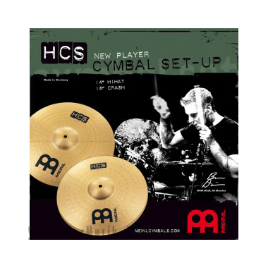 Meinl  HCS1416 HCS Cymbal Set-Up 2-Piece