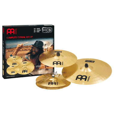 Meinl HCS141620 HCS Cymbal Set-Up 3-Piece
