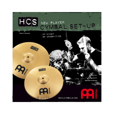 Meinl  HCS1418 HCS Cymbal Set-Up 2-Piece