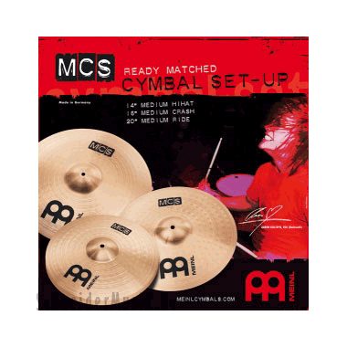 Meinl MCS-141620 MCS Cymbal Set-Up 3-Piece