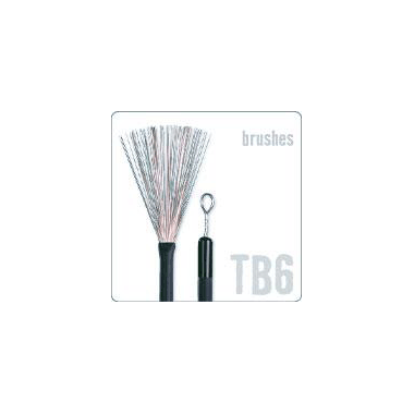 pro-mark TB6 Heavy Jazz Brush with thicker brush core