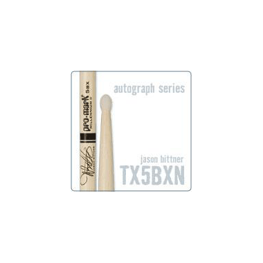 pro-mark TX5BXN Jason Bittner Signature, American Hickory sticks - Nylon Tip