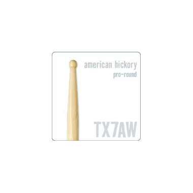 pro-mark TXPR7AW *Pro Round* 7A, Hickory Stöcke - Wood Tip