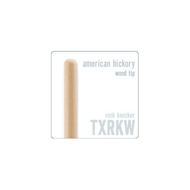 pro-mark TXRKW *Rock Knocker* American Hickory Sticks - Wood Tip