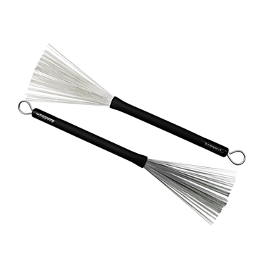Rohema 61395 The German Drumstick BRUSHES - JB 2 Jazz Brush (metal + rubber)