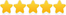 of 5 Stars