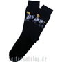 Music-Socks black with print Drum Size 46/48
