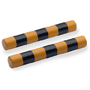 Stagg CL100 YB Pair of Shaker Claves, yellow/brown