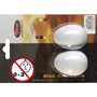 Stagg EGG-2 WH Pair of plastic Egg Shakers - White