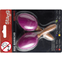 Stagg EGG-MA S/MA Pair of plastic Egg Maracas - Magenta