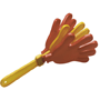 Stagg GGH-ES Plastic Go-Go Hand-clapper, Spanish national colours