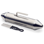 Stagg GUSM-15 15" Metal Guiro Shaker, w/ scraper