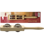 Stagg JSK-4/WD Wooden Jingle Stick w/4 pairs of jingles