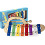 Stagg META-KC8 Curved Metallophone with 8 colour-coded keys