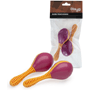 Stagg MRP-12PK Pair of plastic Maracas - Pink/Orange