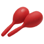 Stagg MRP-19RD Pair of plastic Maracas - Red