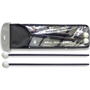 Stagg SMB-WN1 Pair of maple Bell Mallets, w/ spherical white nylon head