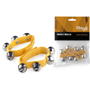Stagg SWRB4 S/YW Set of 2 Wrist Bells - small/Yellow