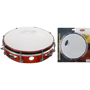 Stagg TAB-108P/RD 8" Tuneable plastic Tambourine, 1 row - Red
