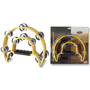 Stagg TAB-1 YW Cutaway plastic Tambourine, with 20 jingles - Yellow