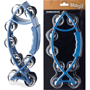 Stagg TAB-6 BL Plastic Fish Tambourine, with 16 jingles - Blue