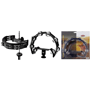 Stagg TAB-D BK 1/2 Moon Drumset plastic Tambourine, 16 jingles - Black