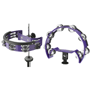 Stagg TAB-D PP 1/2 Moon Drumset plastic Tambourine, 16 jingles - Purple
