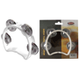 Stagg TAB-MINI/WH Plastic Cutaway Mini Tambourine w/ 4 jingles - White