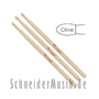 dw *3drumsticks* 2B Hickory - Olive Wood Tip