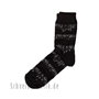 Music-Socks black with print notes Size 35/38