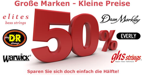 50% Rabatt
