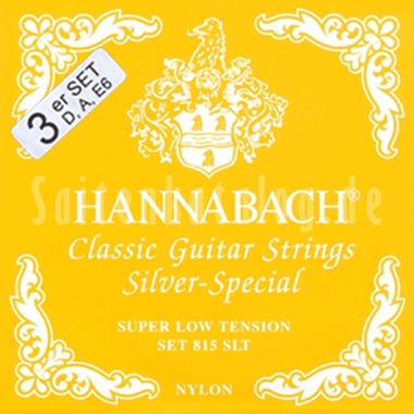 Hannabach 8157 SLT Silver Special, 3-Bass set