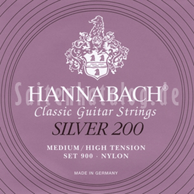 Hannabach 900 MHT SILVER 200 Medium/High, Profipack