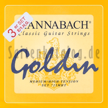 Hannabach 7258 MHT GOLDIN 3-Treble Set