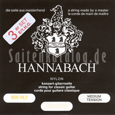 Hannabach 8008 MT Silver-Plated, 3-Treble Set