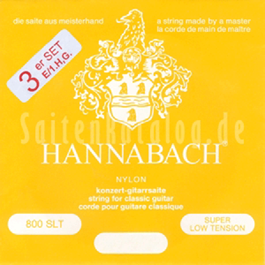 Hannabach 8008 SLT Silver-Plated, 3-Treble Set